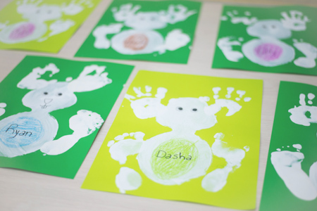 BC Collegiate 교실 환경 - 학생 미술 작품